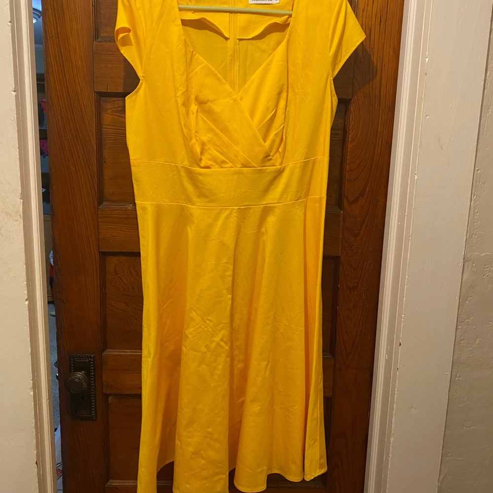Yellow Dress NWOT